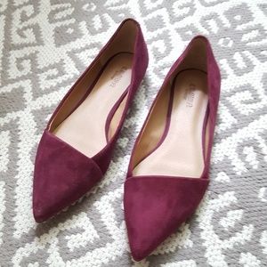 Crown Vintage Deep Purple Flats